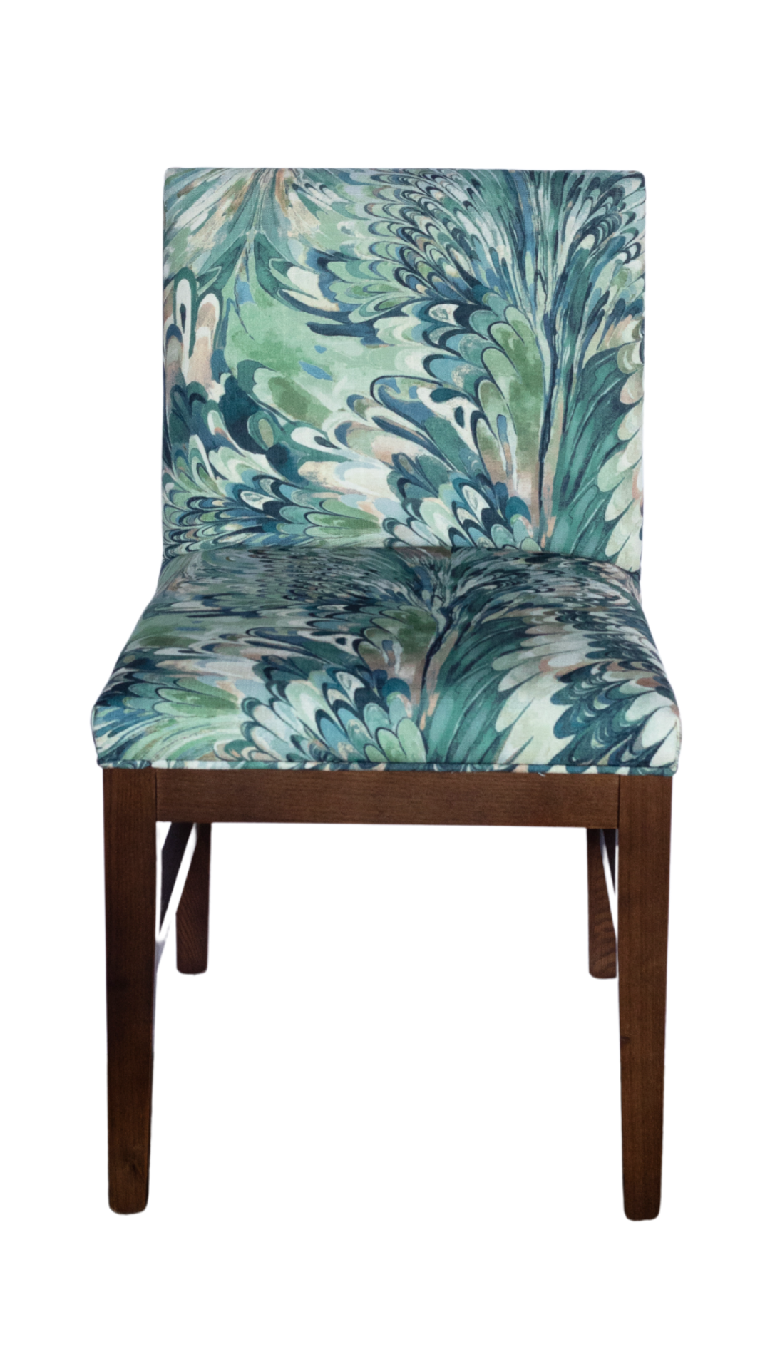 Ash Wood Dining Chair - Marble