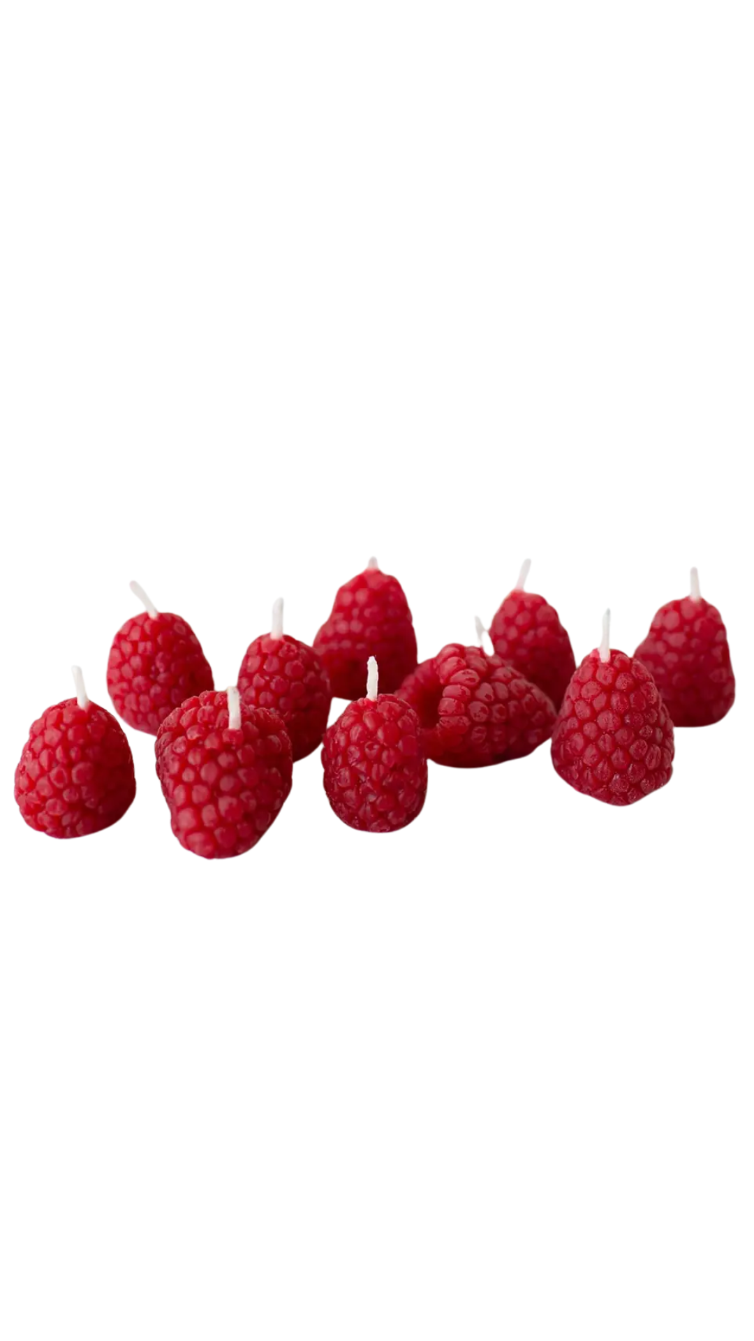 Carton of Raspberry Candles | 10ct.