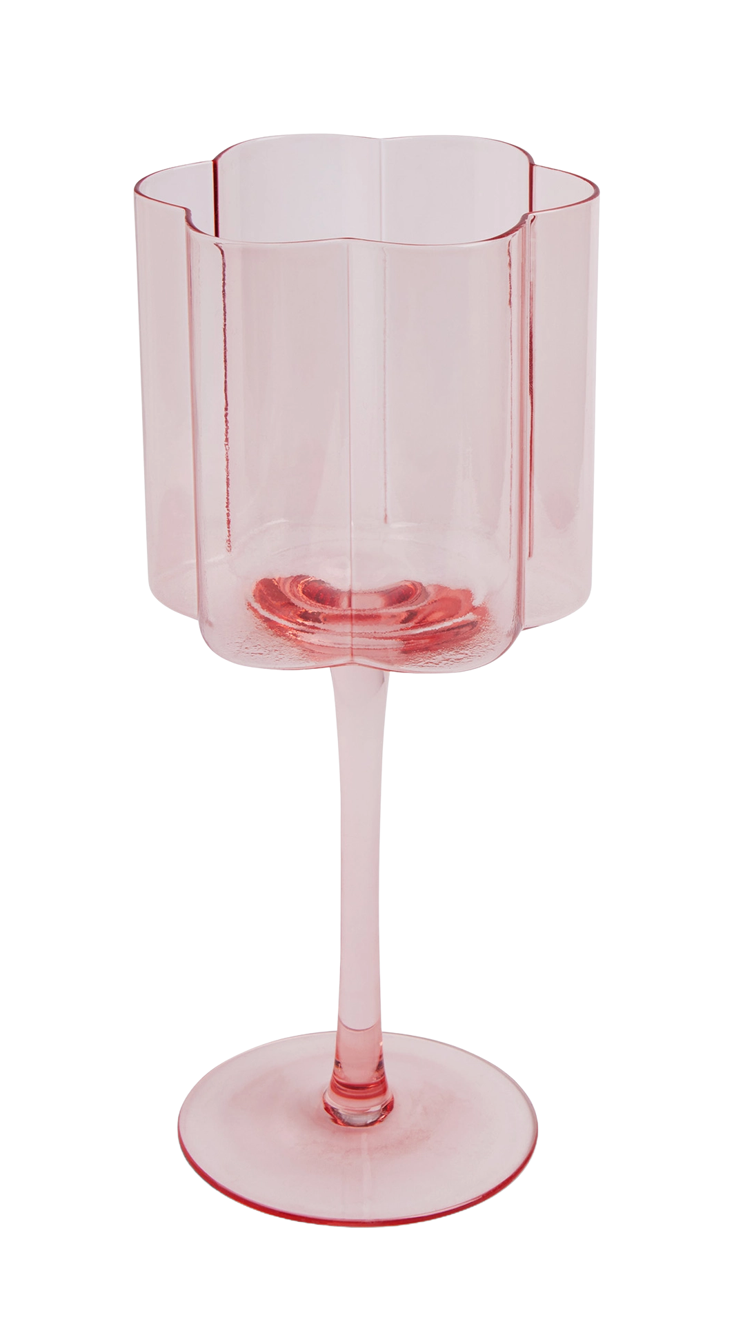 Flower Wine Glass
