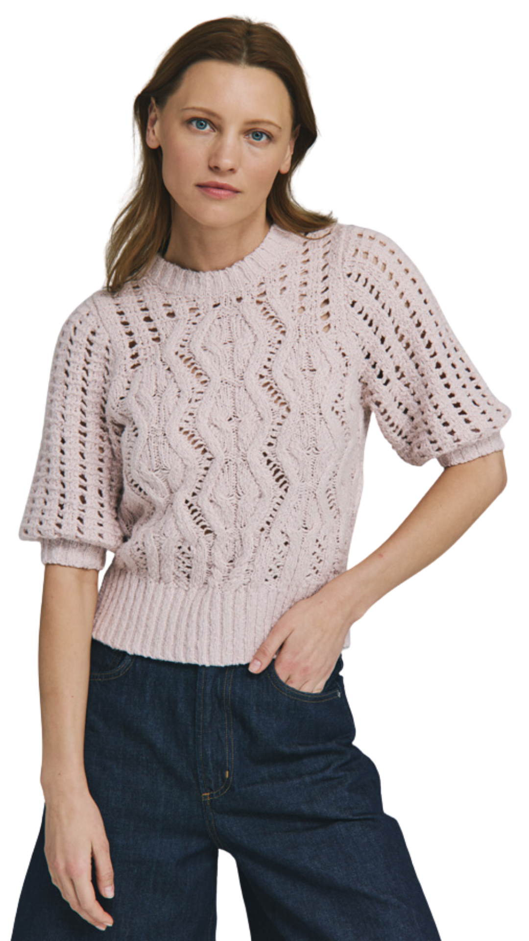 Elbow Mesh Sleeve Cable Crew