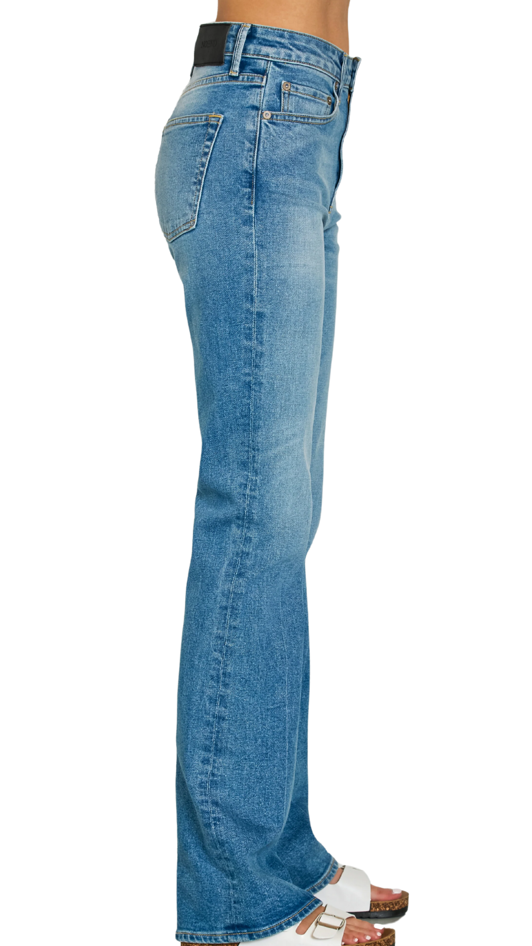 Celine High Rise Bootcut Jean - Gretna