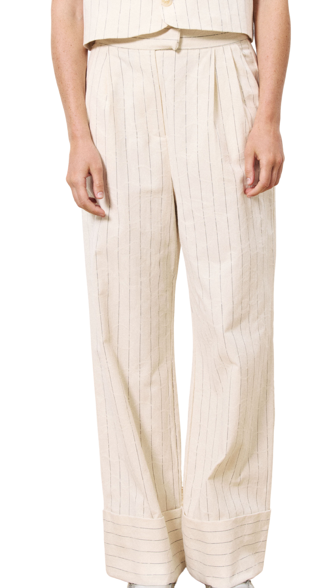 Pia Creme Trouser