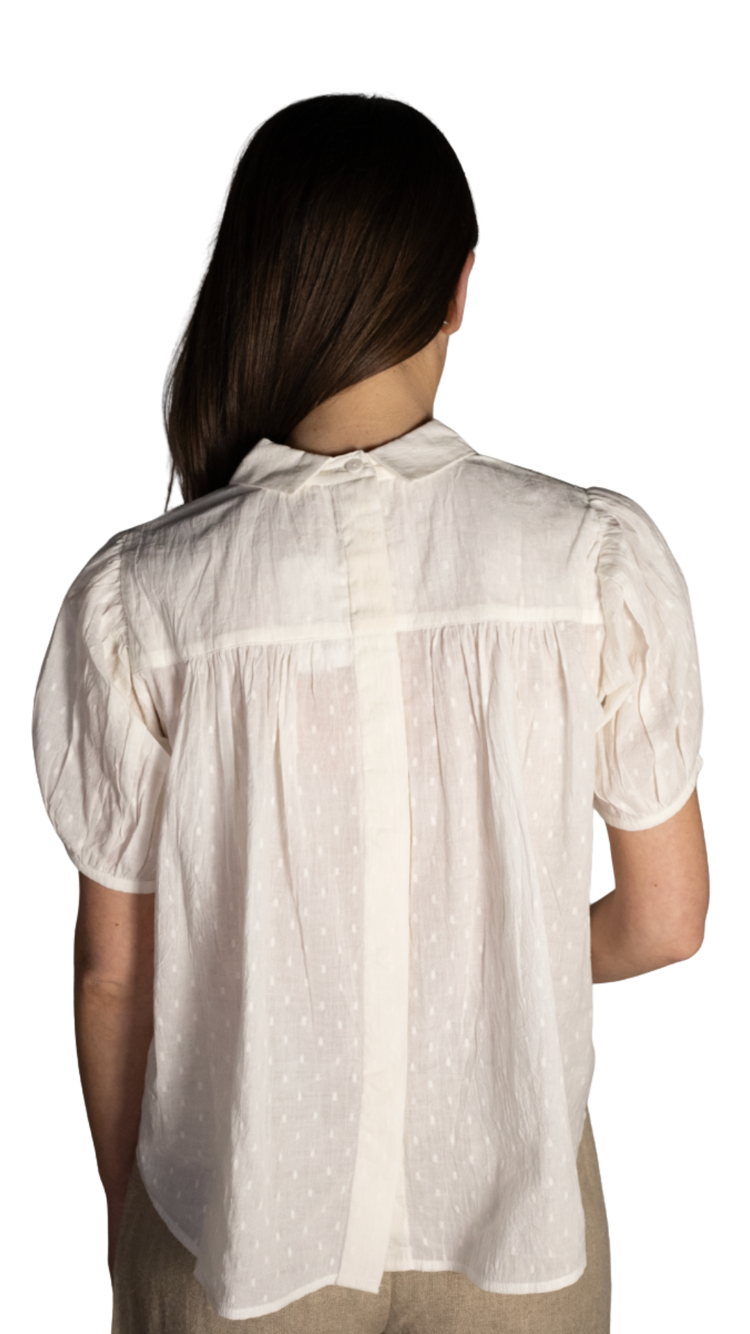 Terrie Swiss Dot Sweetheart Top