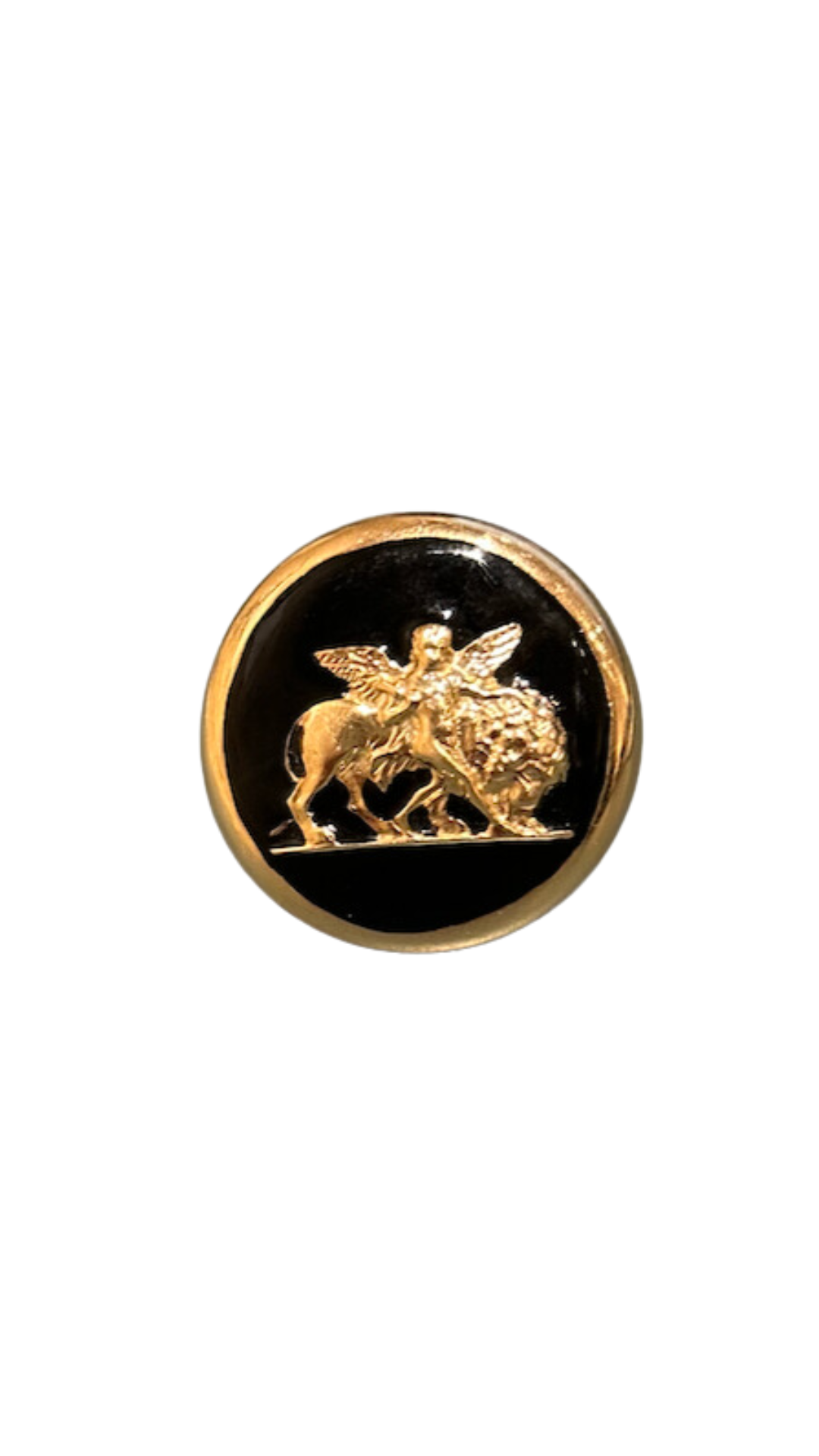 Cupid on Lion Ring