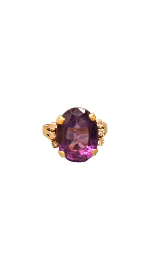 285 Amethyst Ring S8