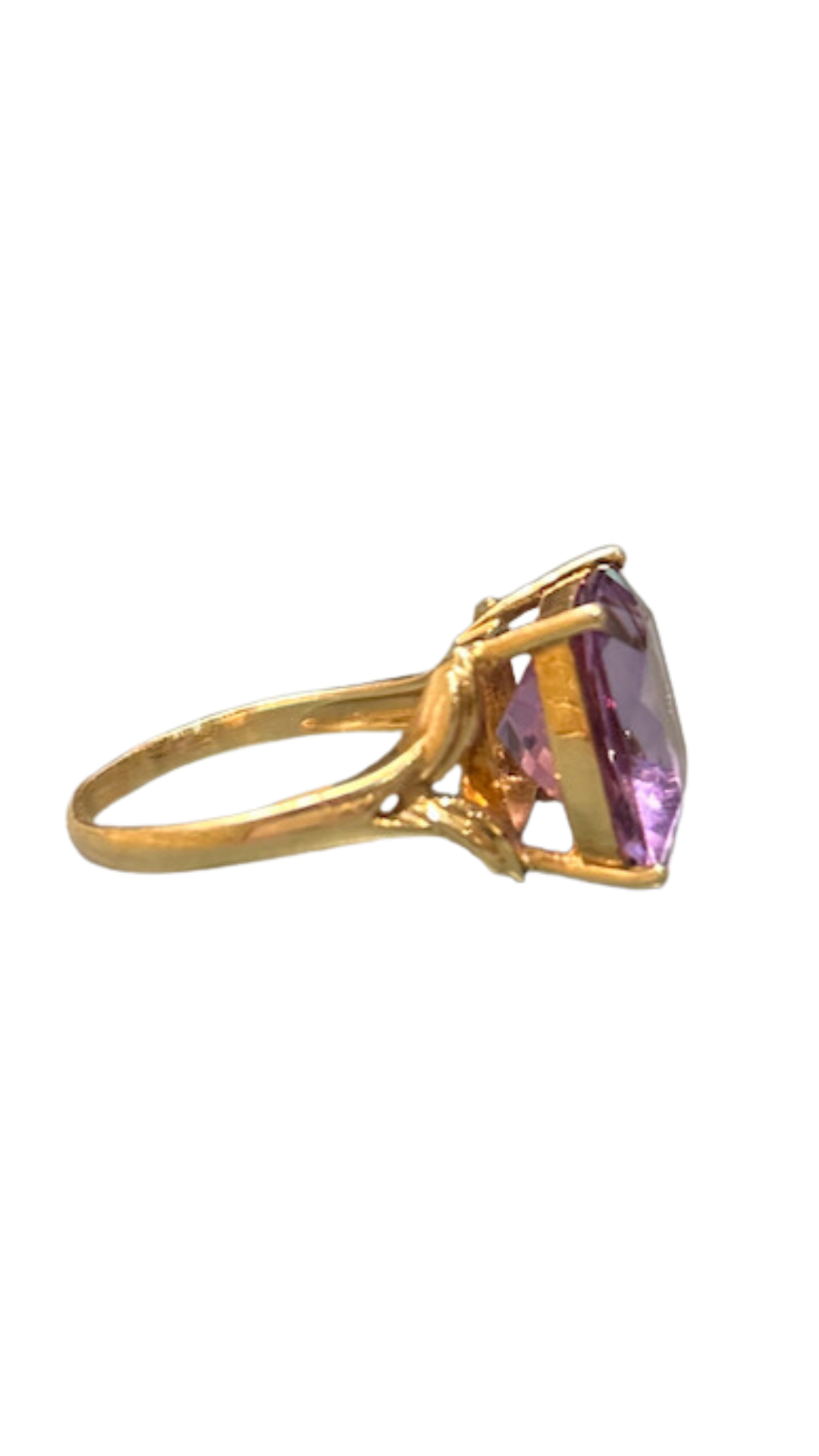 Amethyst 14KT S8 Ring