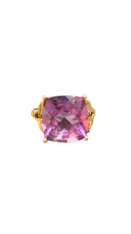 Amethyst 14KT S8 Ring