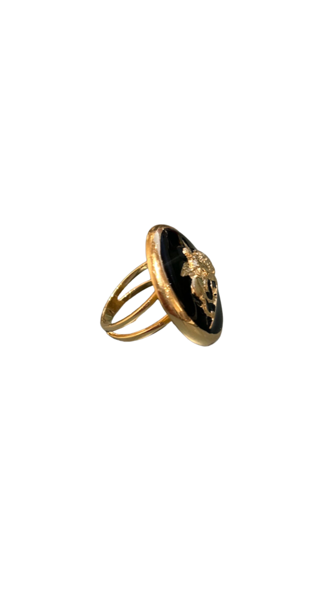 Cupid on Lion Ring