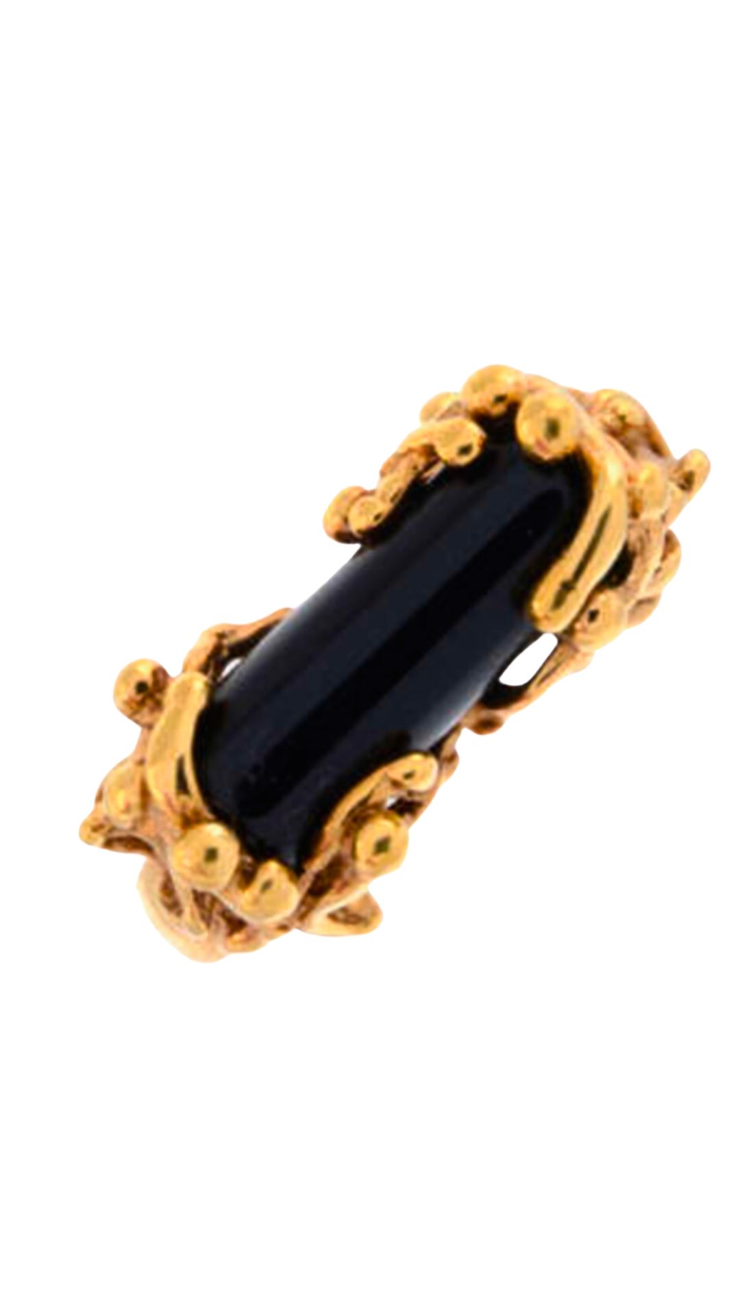 671 Black Gem Ring