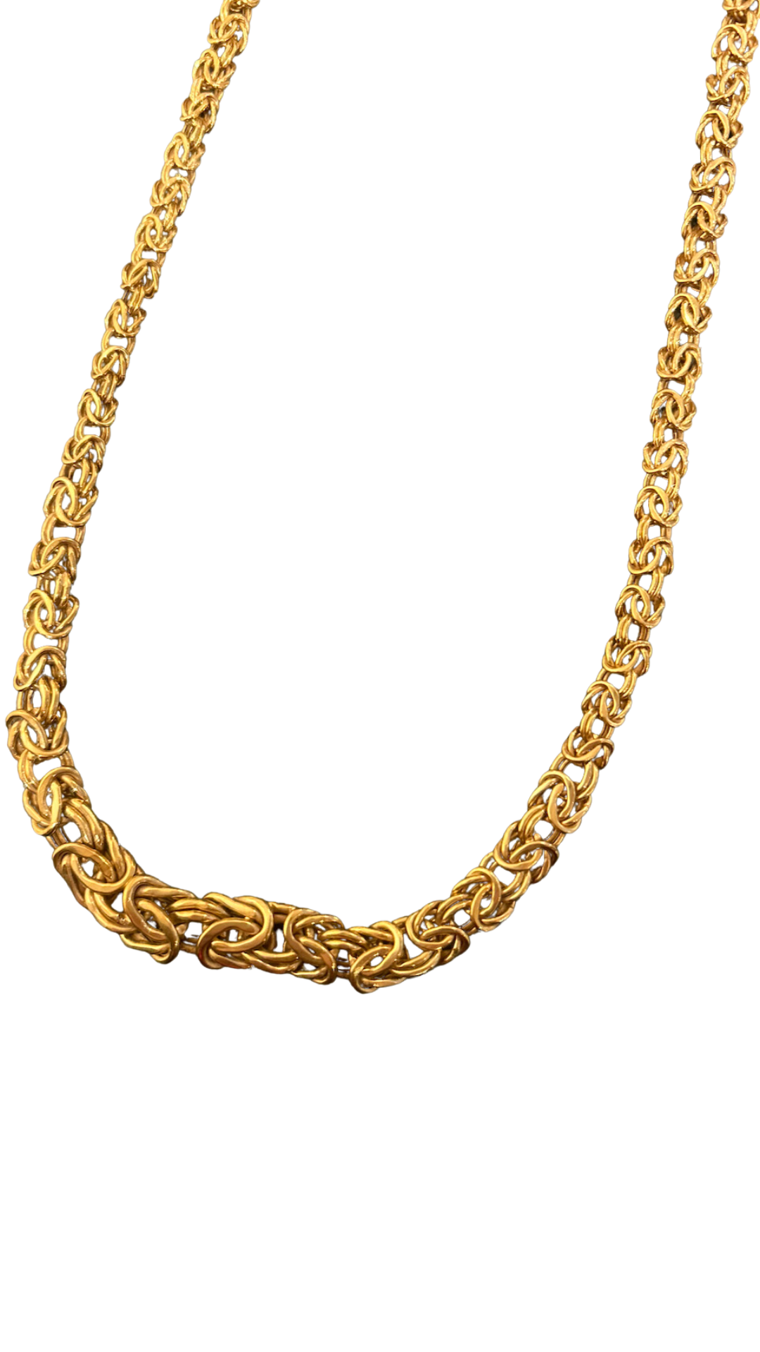 2752 Gold Knotty Chain Necklace