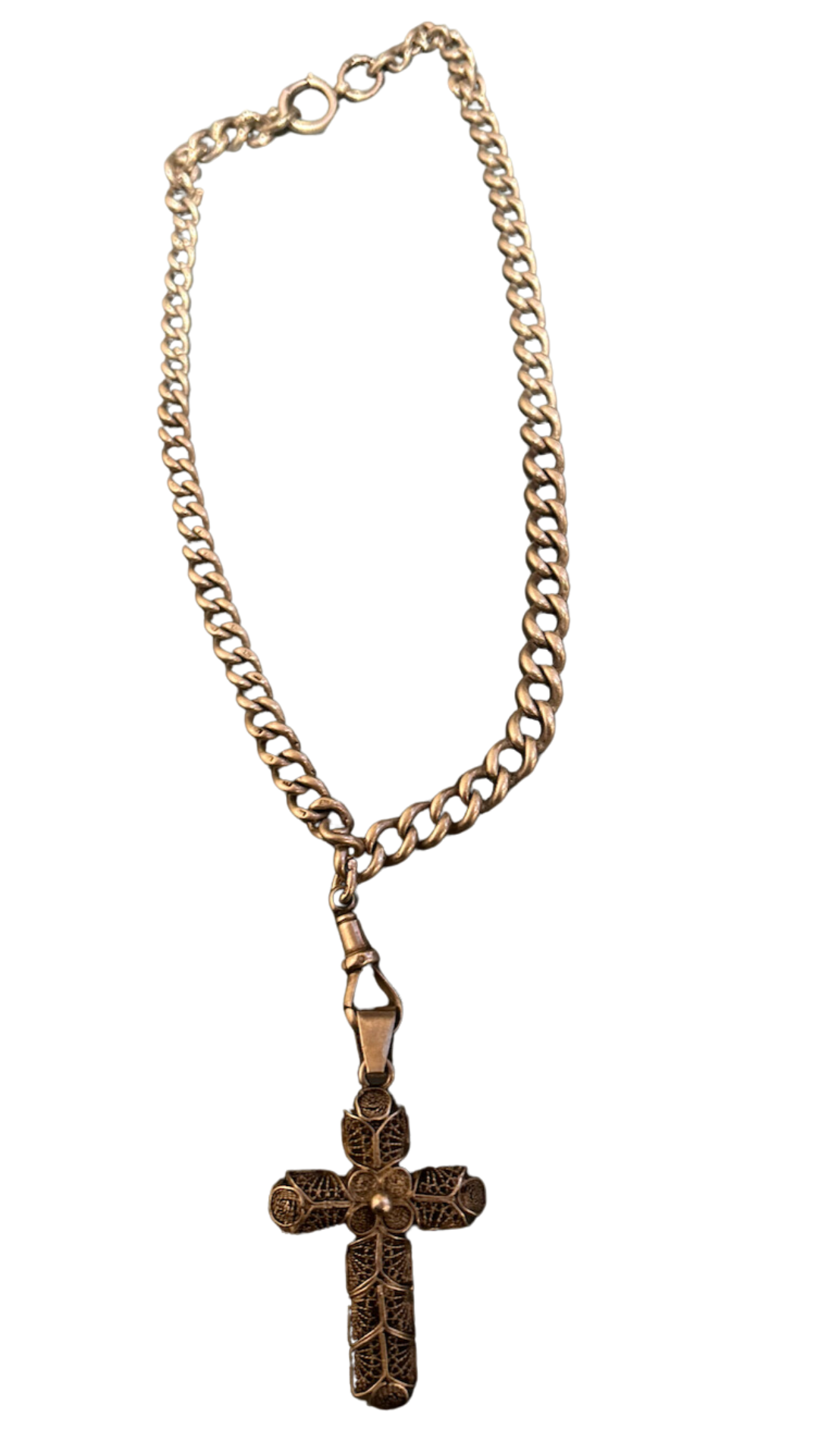 154 Cross Watch Chain Necklace