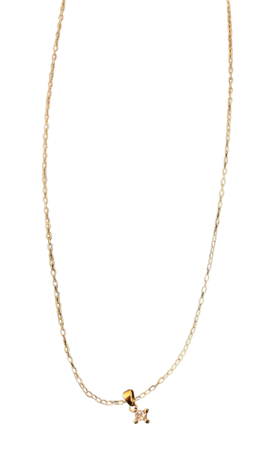 445 Small Diamond Pendant