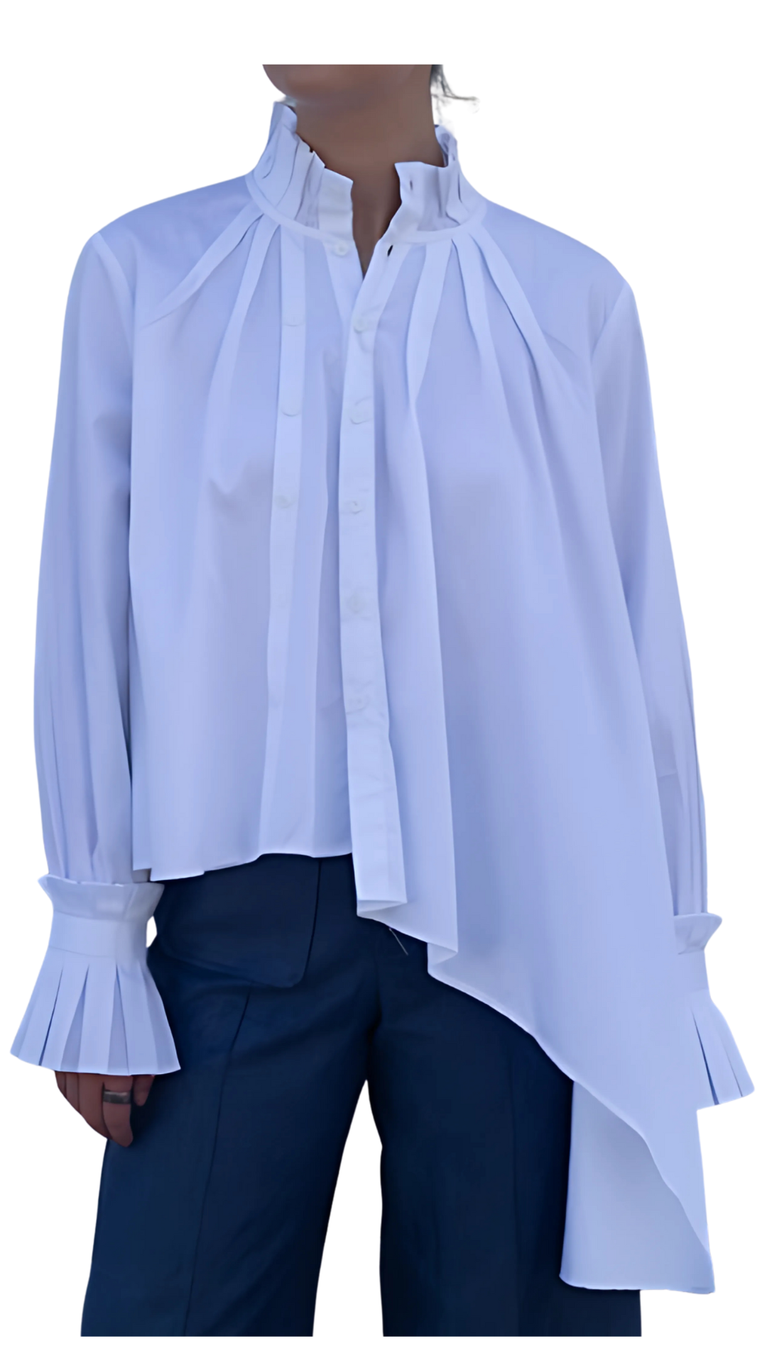 Kim White Asymmetrical Top