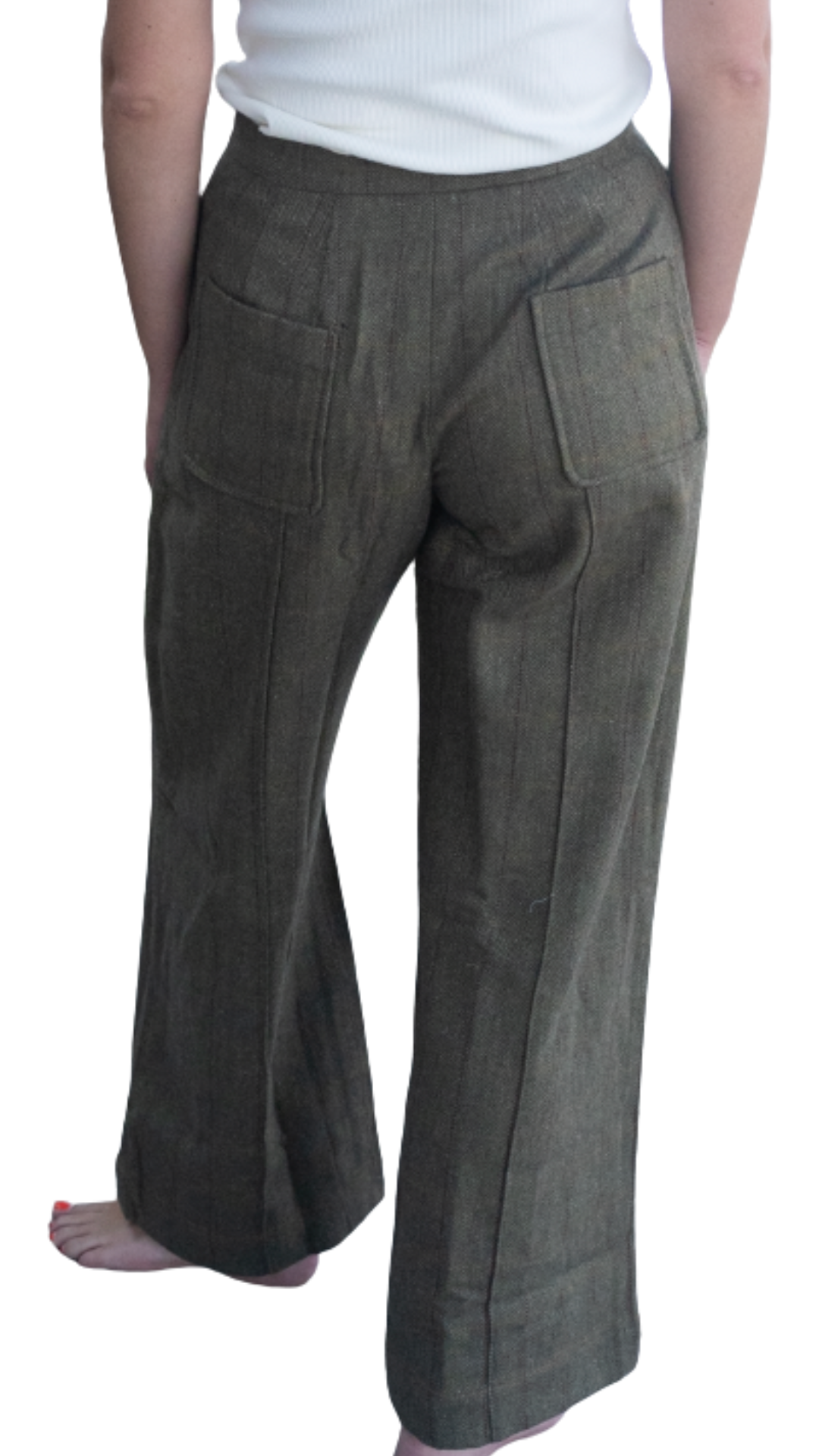 Emma Green Plaid Pants