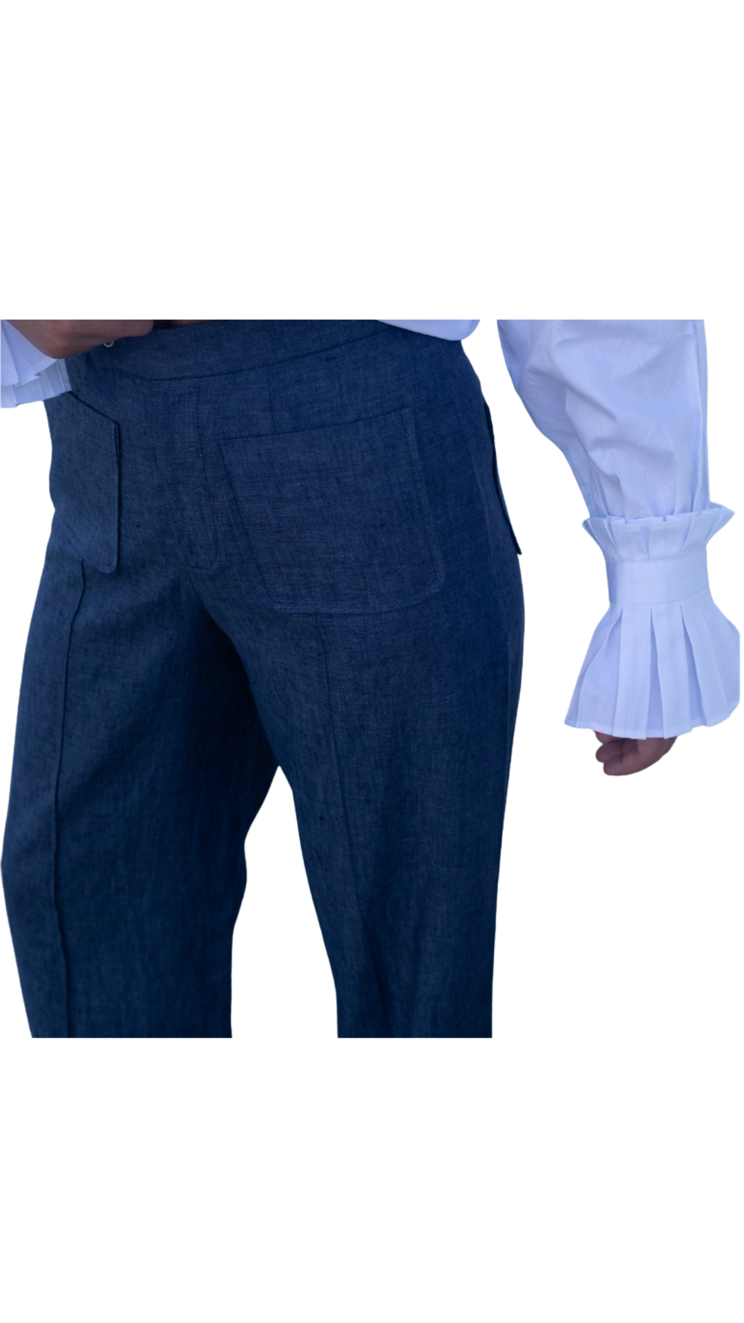 Emma Chambray Linen Pant
