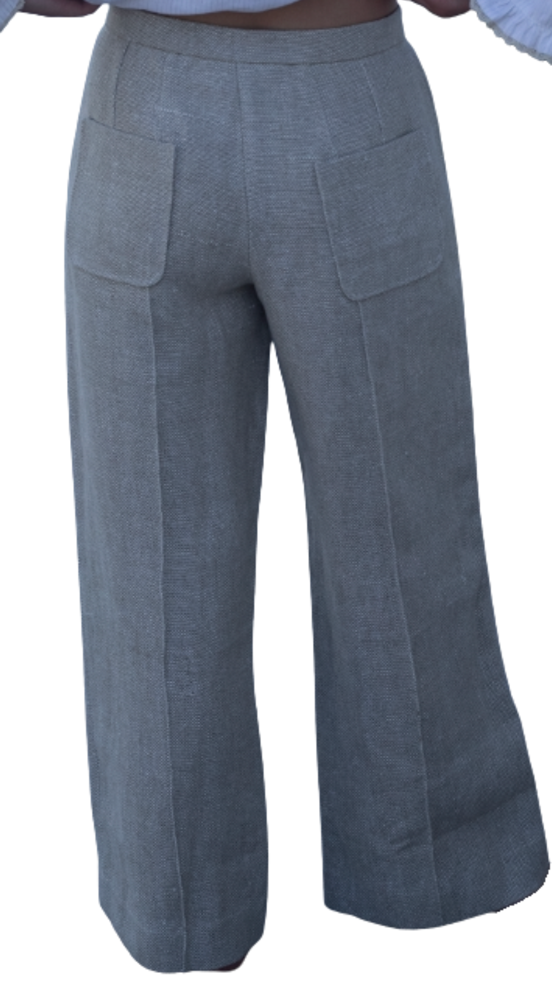 Emma Natural Linen Pant