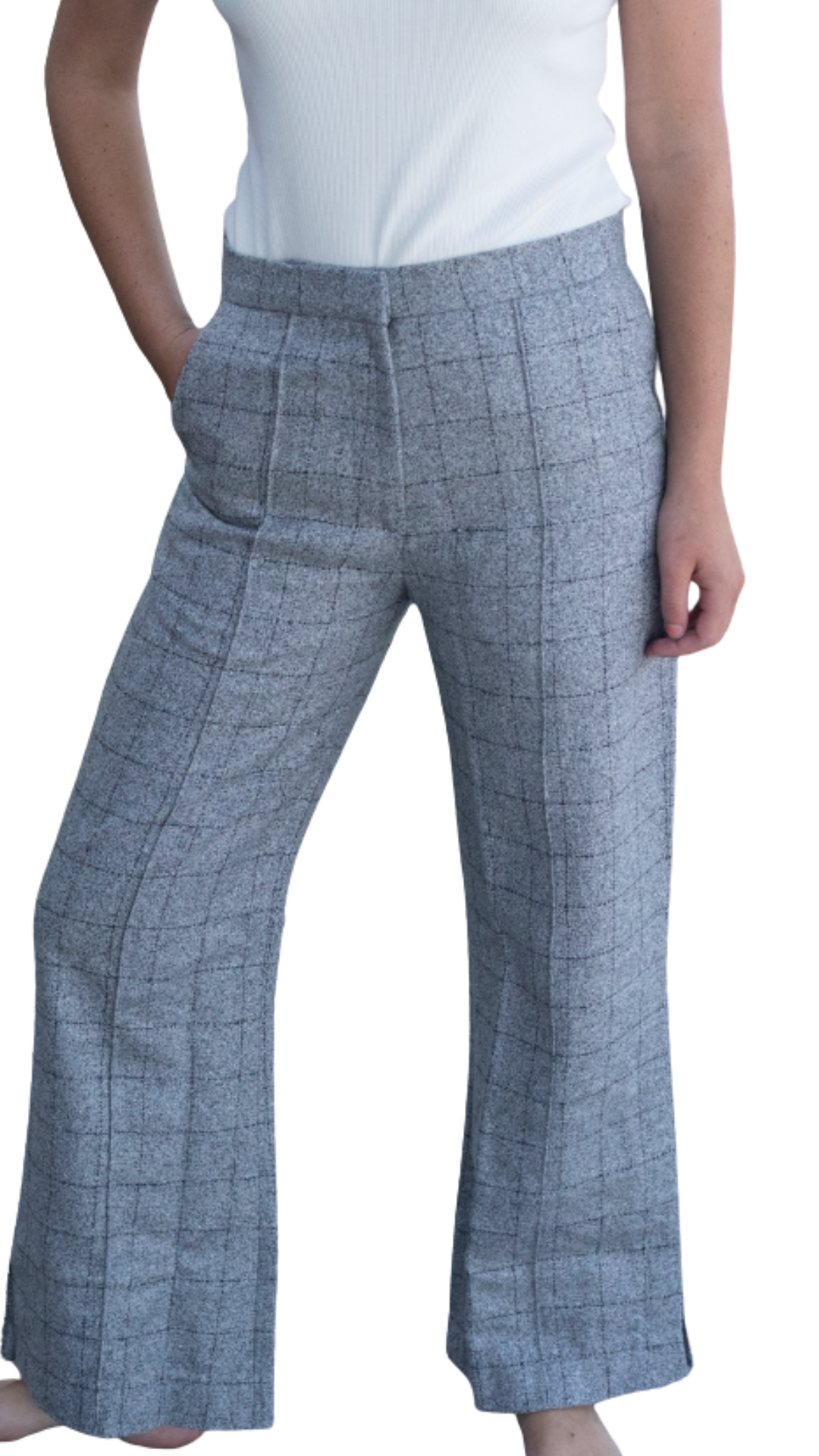Lisa Pant Grey Wool