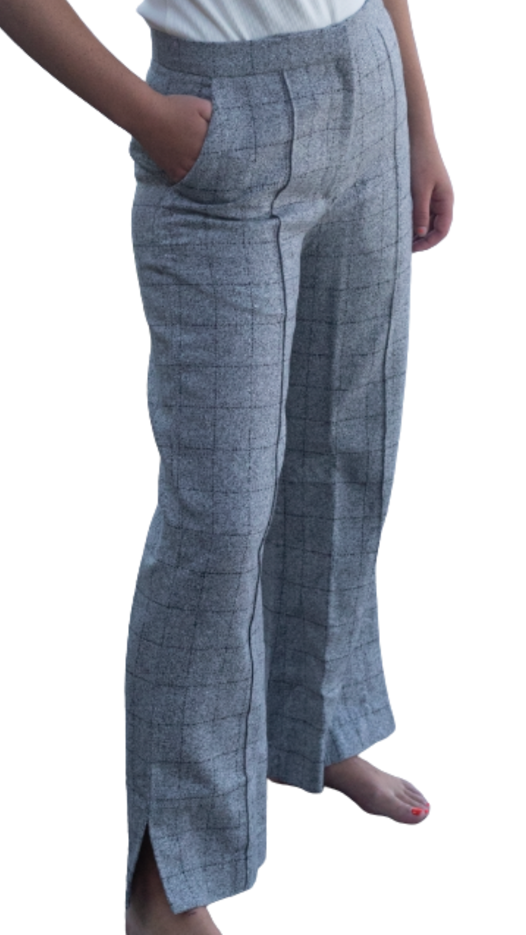 Lisa Pant Grey Wool