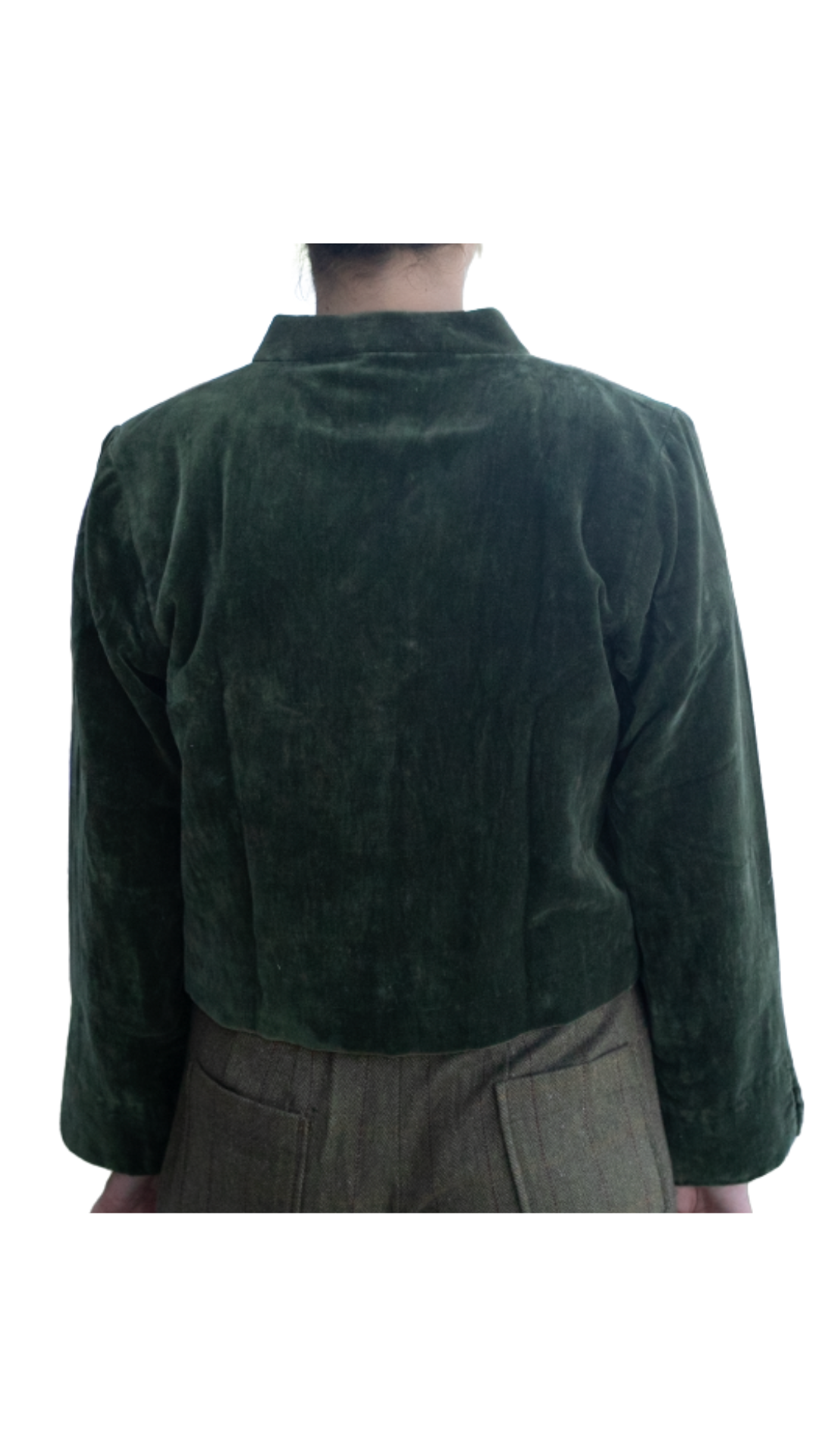 GRN Velvet Short Jacket