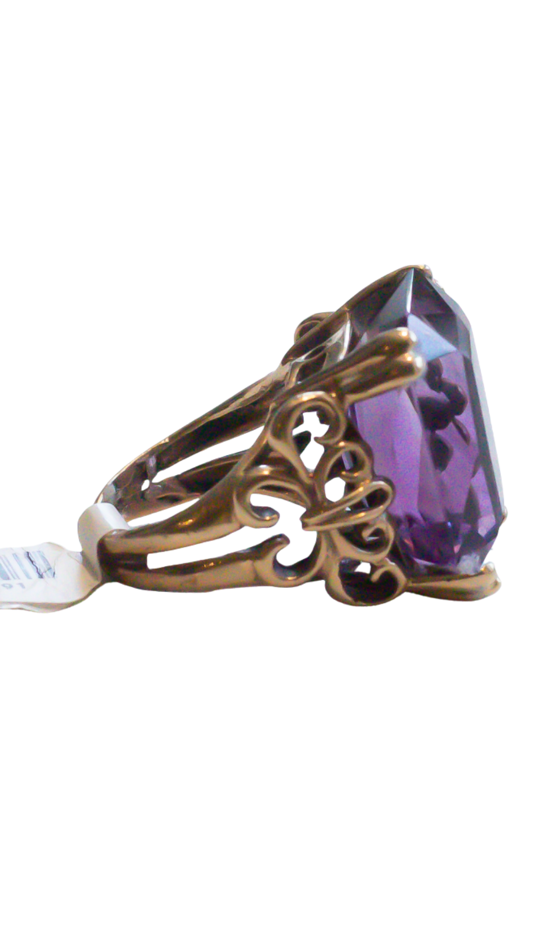 Large Amethyst Ring