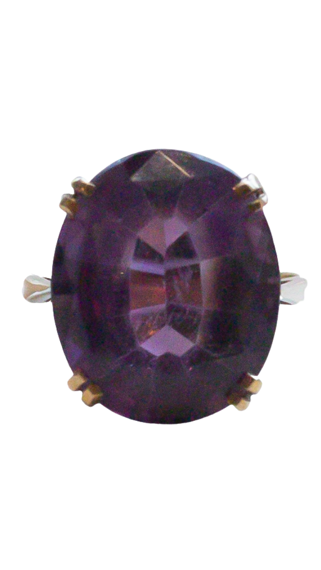 Bright Amethyst Ring