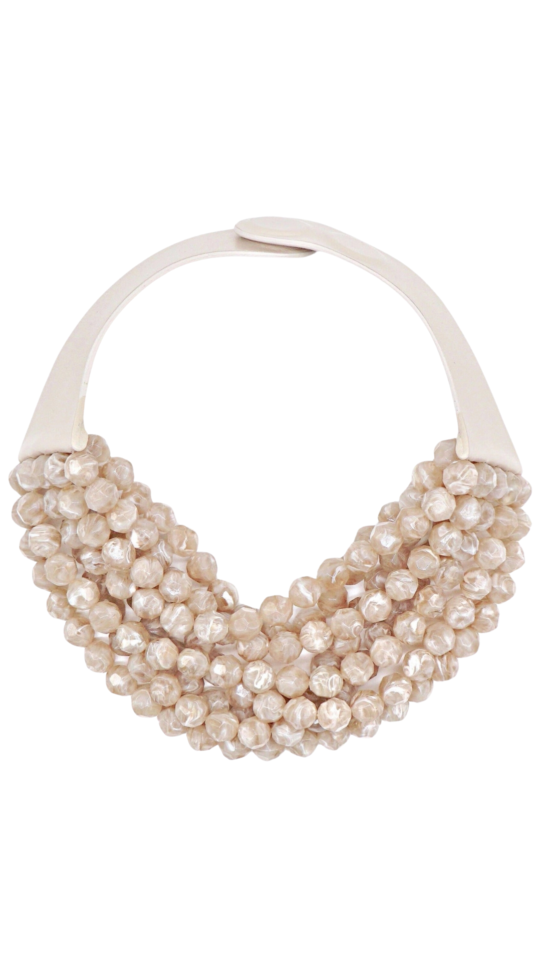 Bella Marble Champagne Necklace