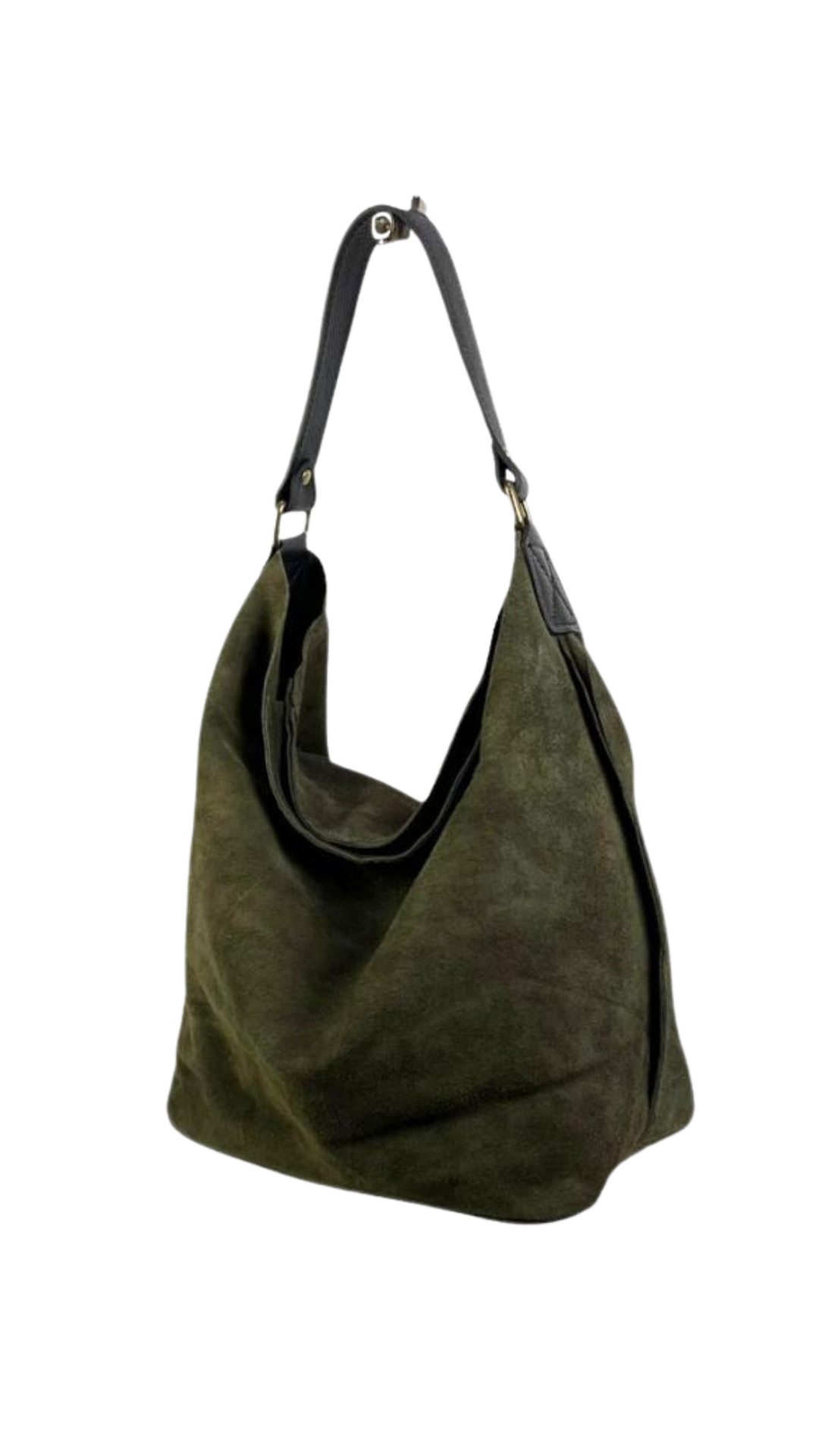 Large suede hobo bag discount