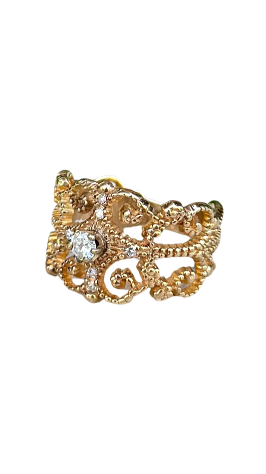 GLD Diamond Ring