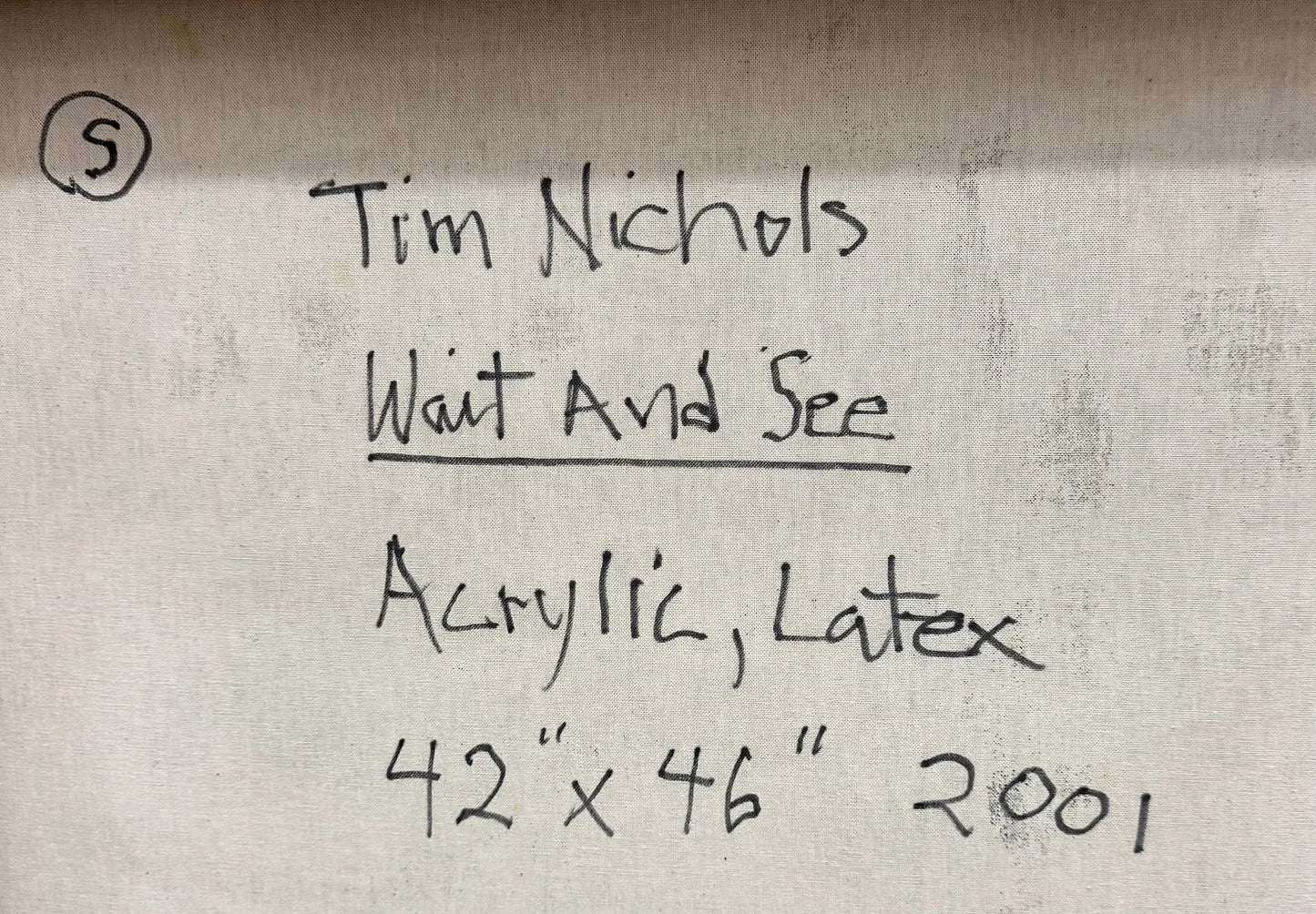 Tim Nichols | Large Non Objective Abstract
