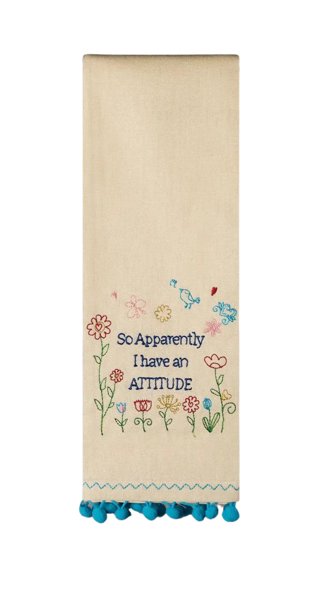 Apparently Attitude Towel