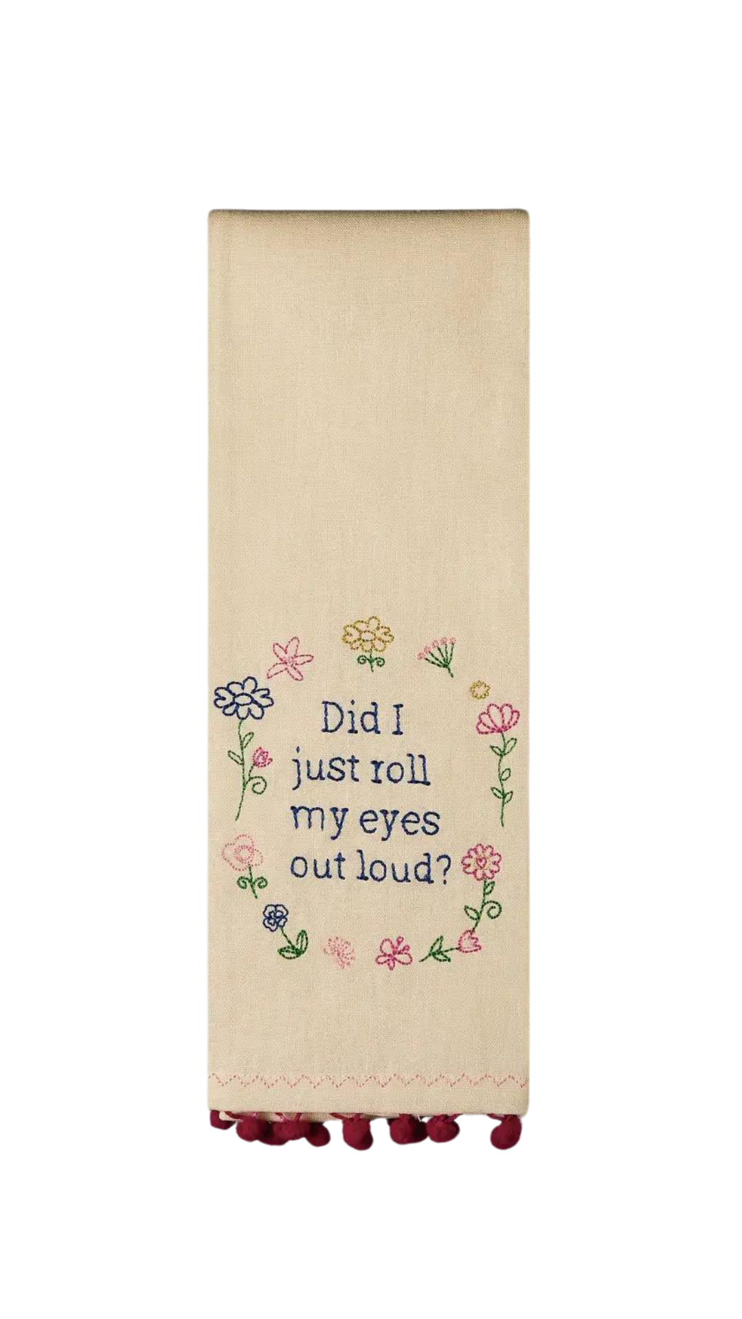 Roll Eyes Towel