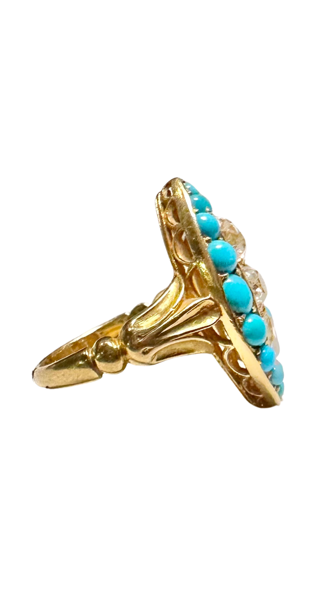 5 1/2 Turq Marquise Ring