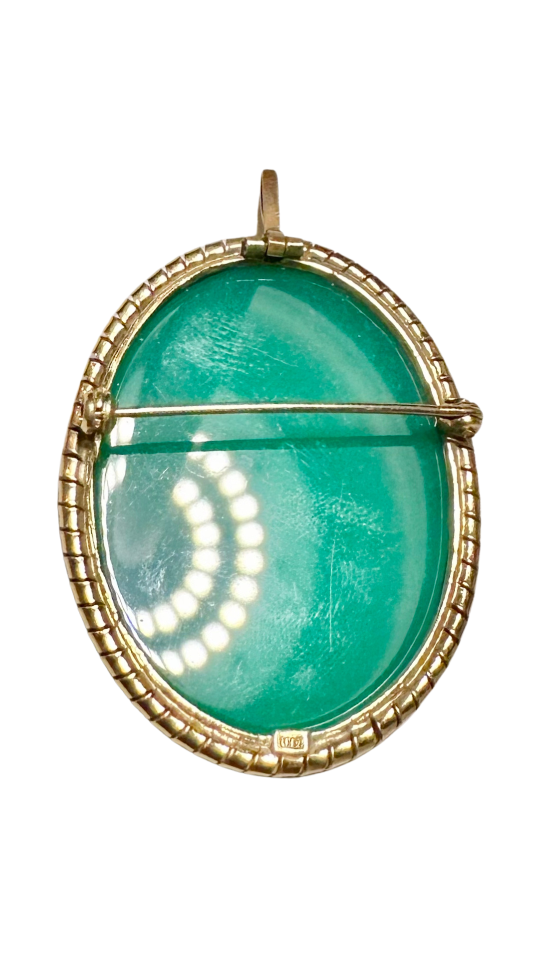 702 Banded Agate Cameo