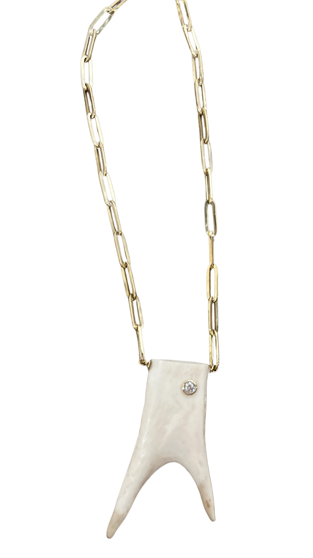 Elk Tip Necklace