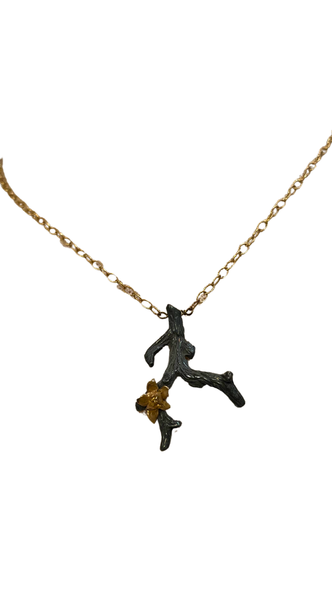 silver oak branc with 14k gold