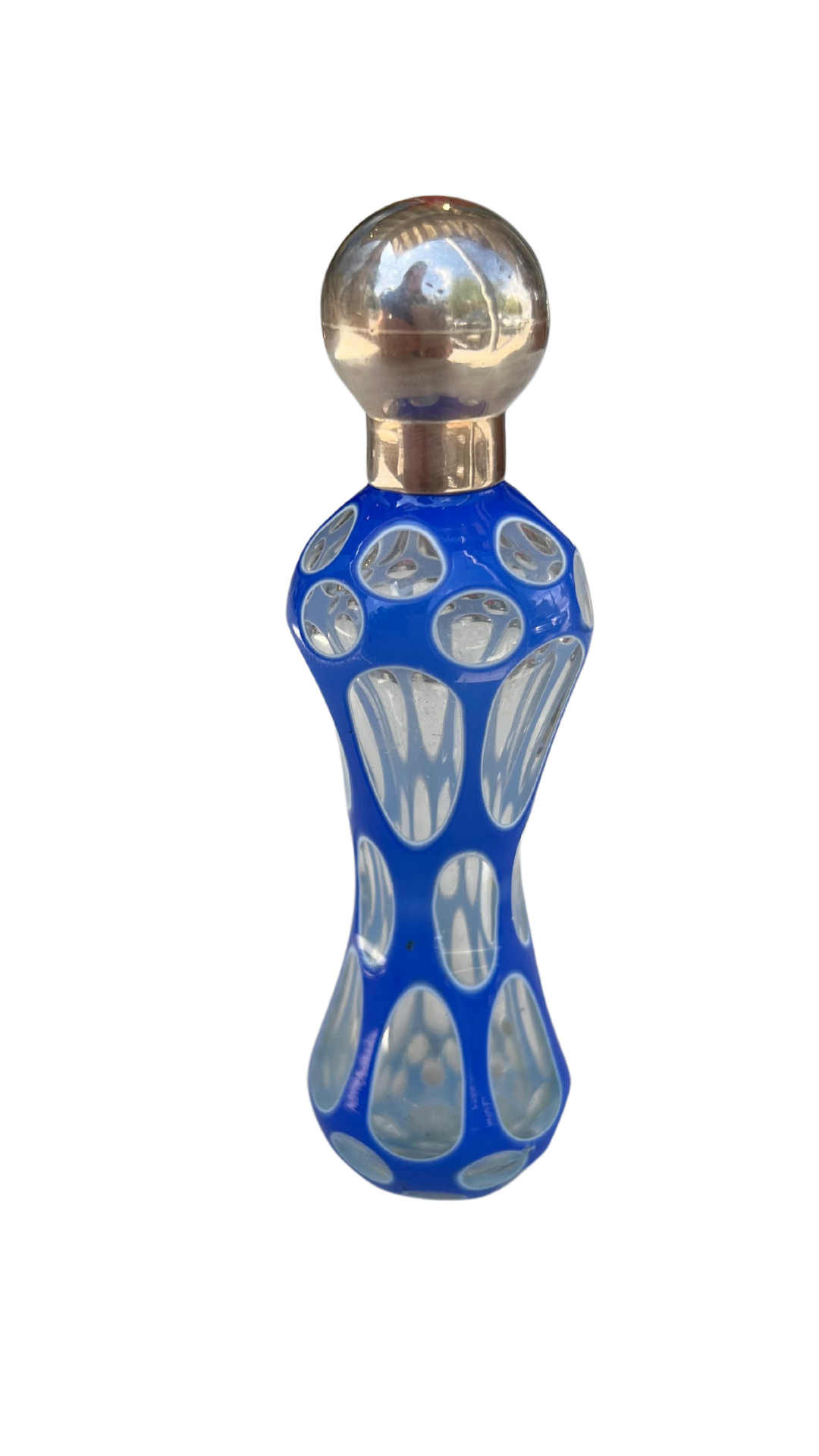 BL Dot W Sterling Top Bottle