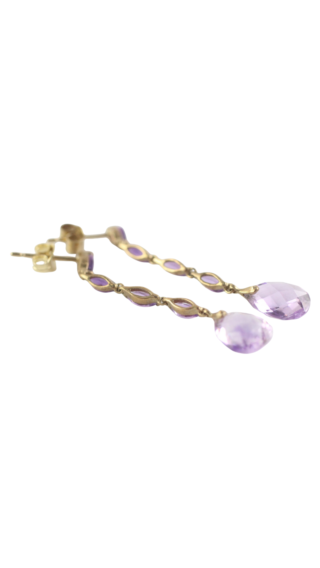 150 Amethyst Drop Earrings