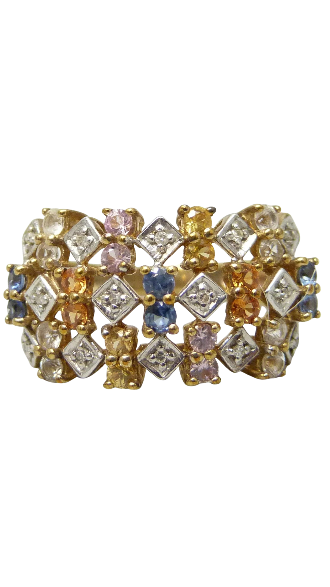 7011 Multi Gemstone Ring