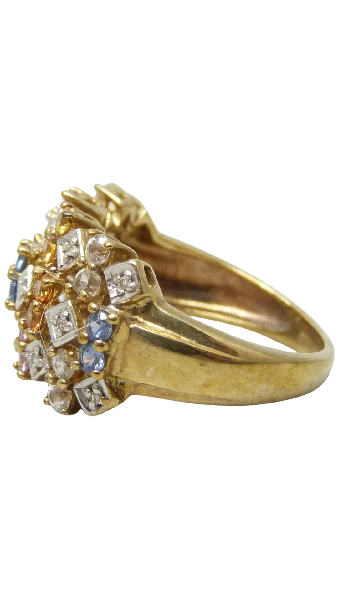 7011 Multi Gemstone Ring