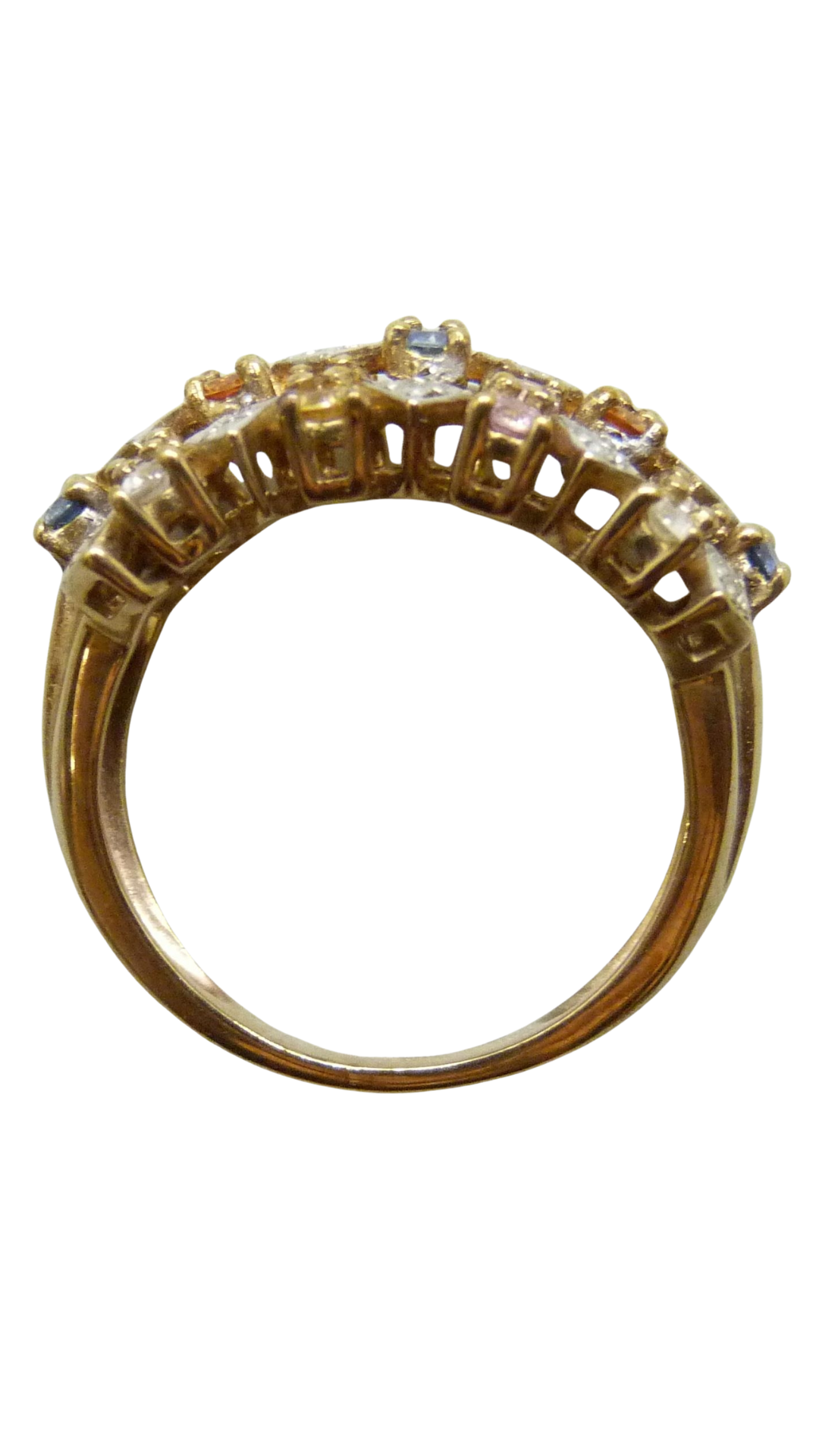 7011 Multi Gemstone Ring