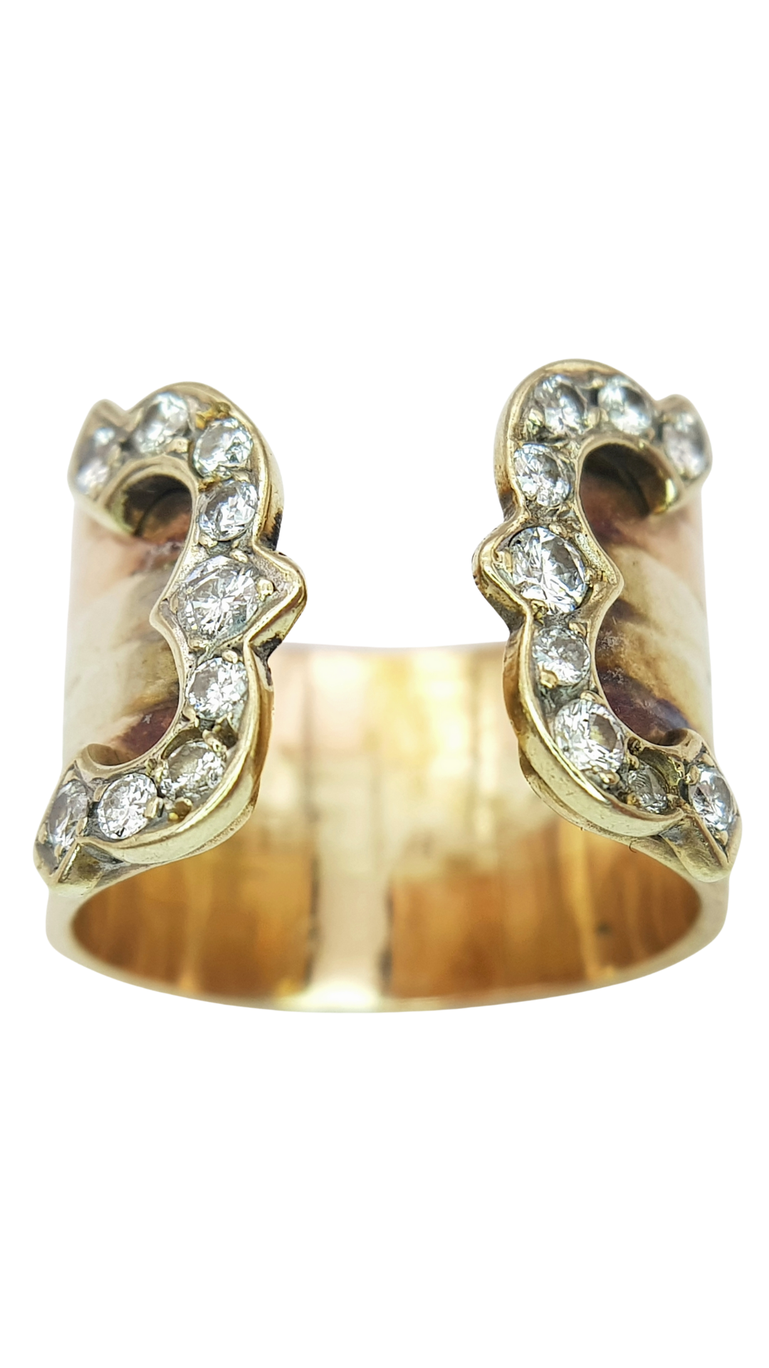187 Buckle Diamond Ring