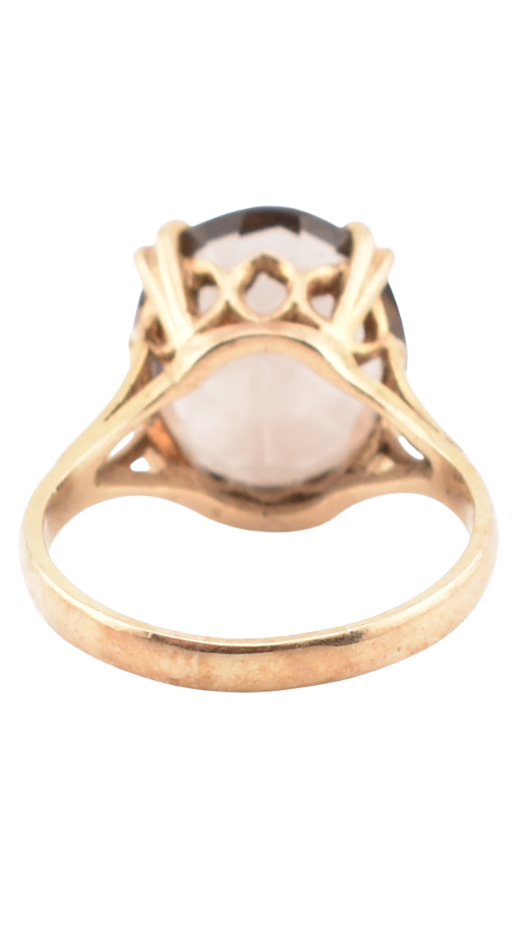 74 Topaz Pronged Ring