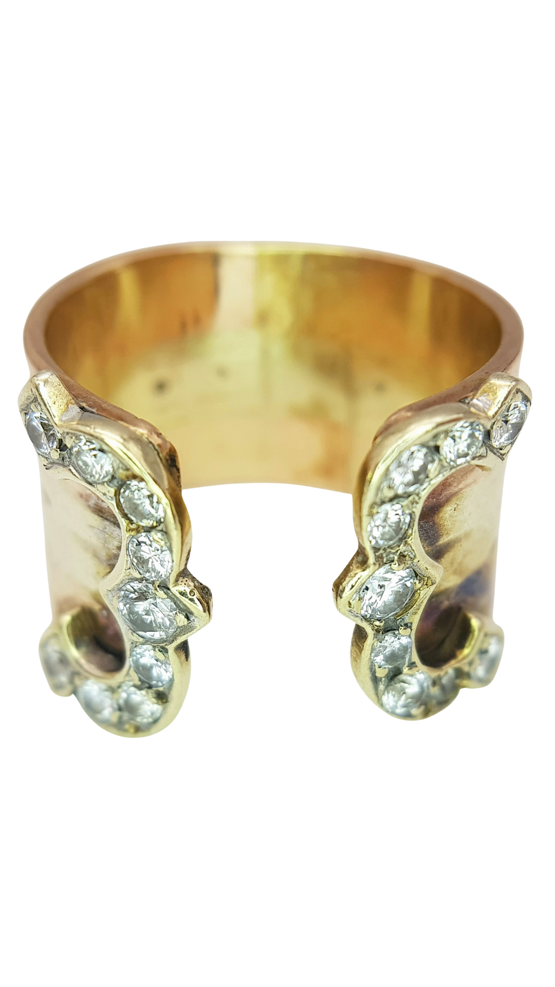 187 Buckle Diamond Ring