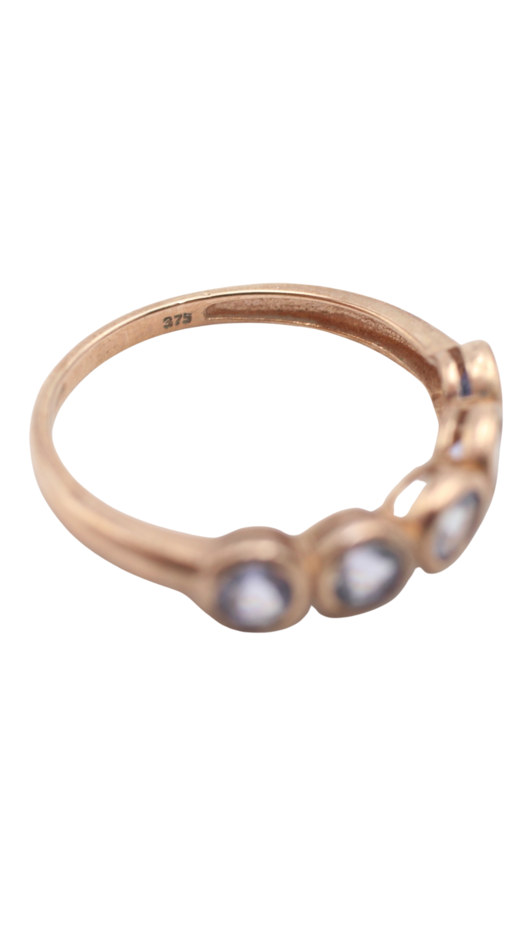 259 Tanzanite Bevel Ring