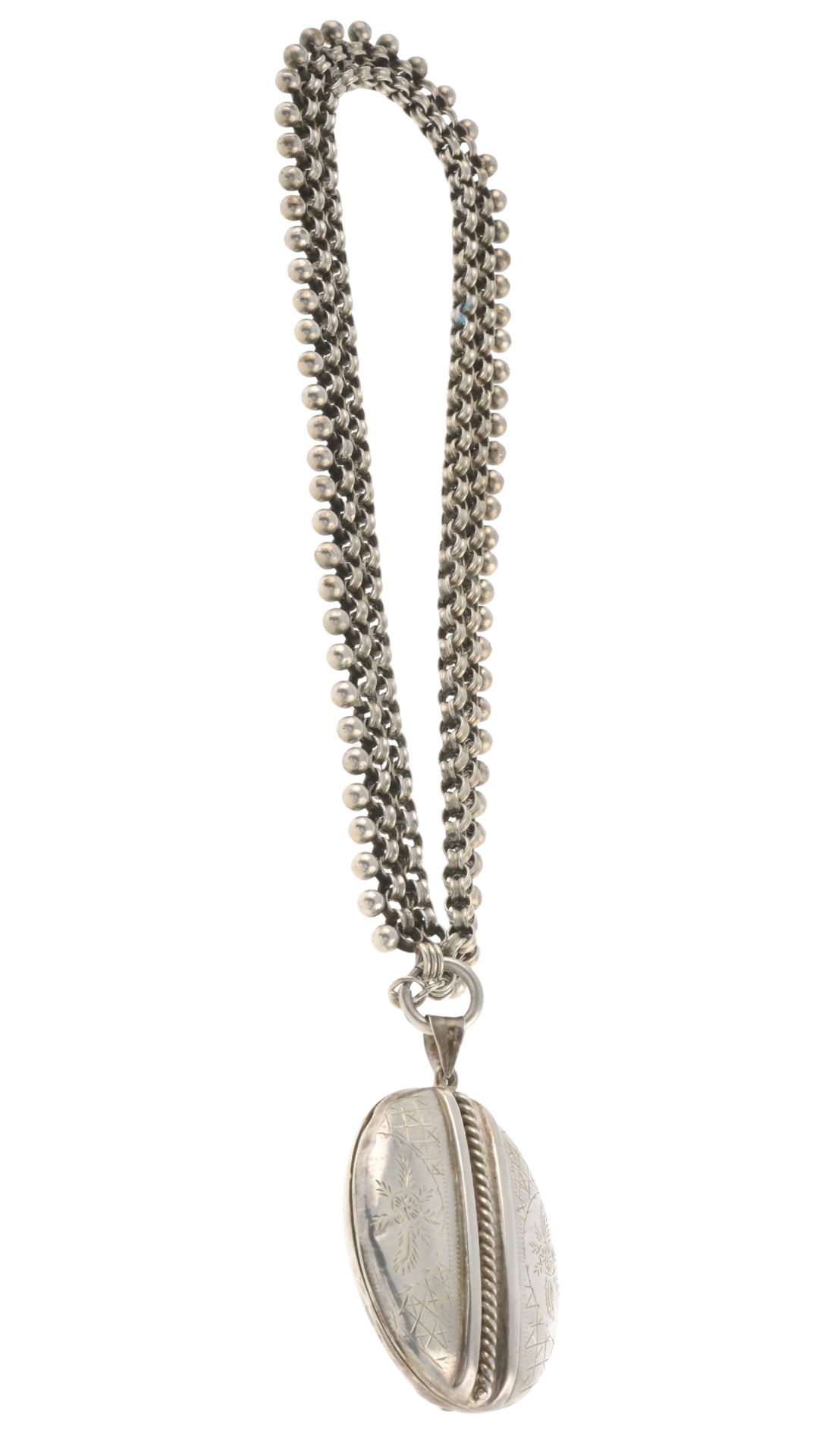 592 Silver Locket Chain