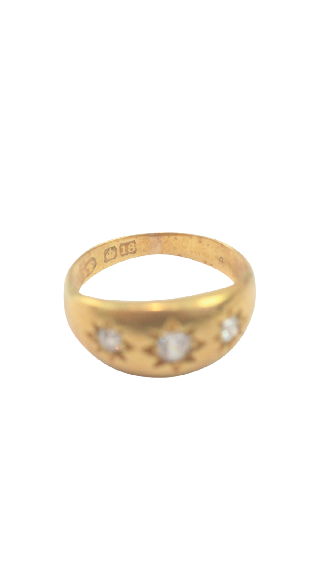 1 Antique Gypsy Diamond Ring