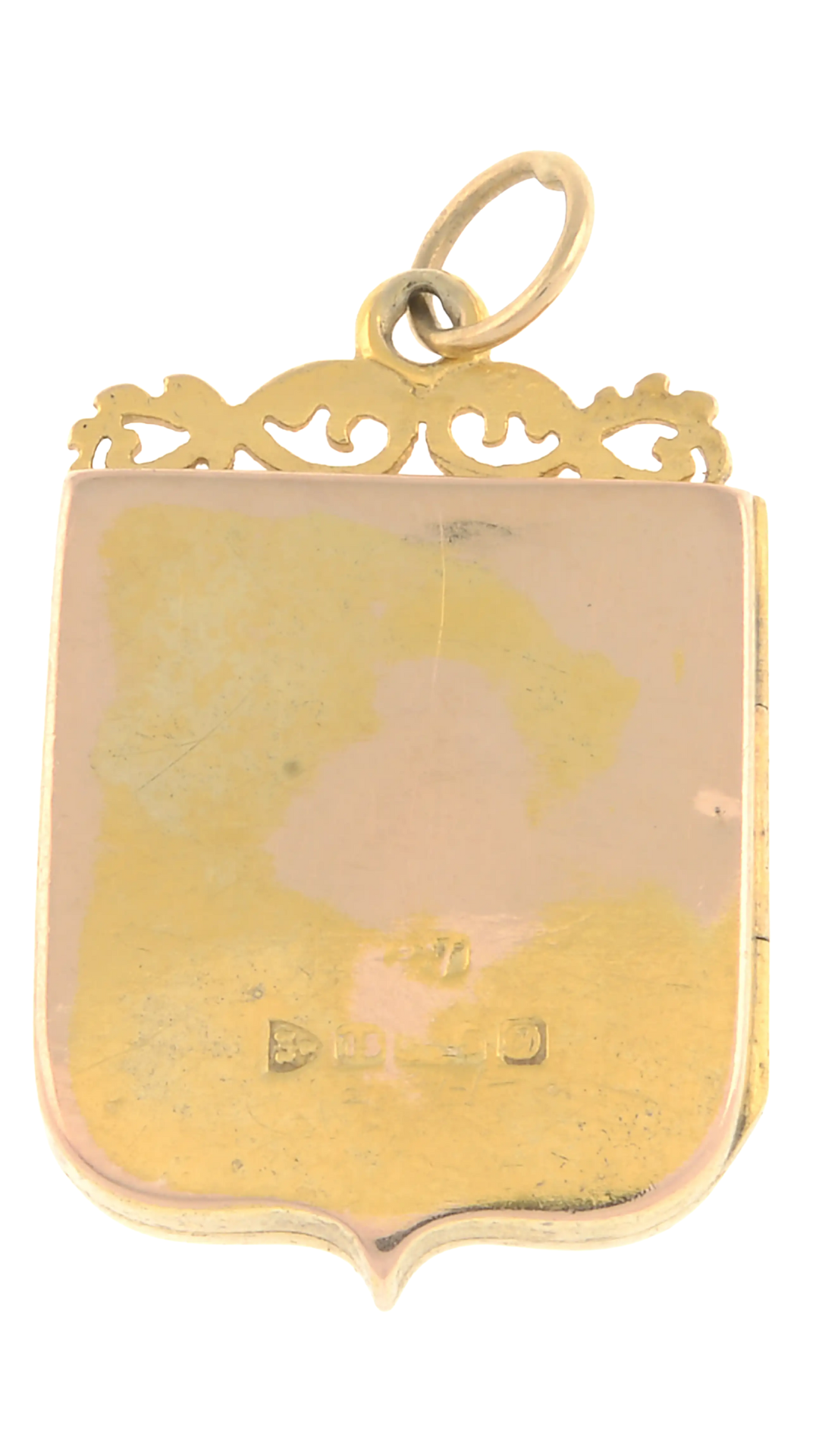 496 Gold Diamond Locket Pendant