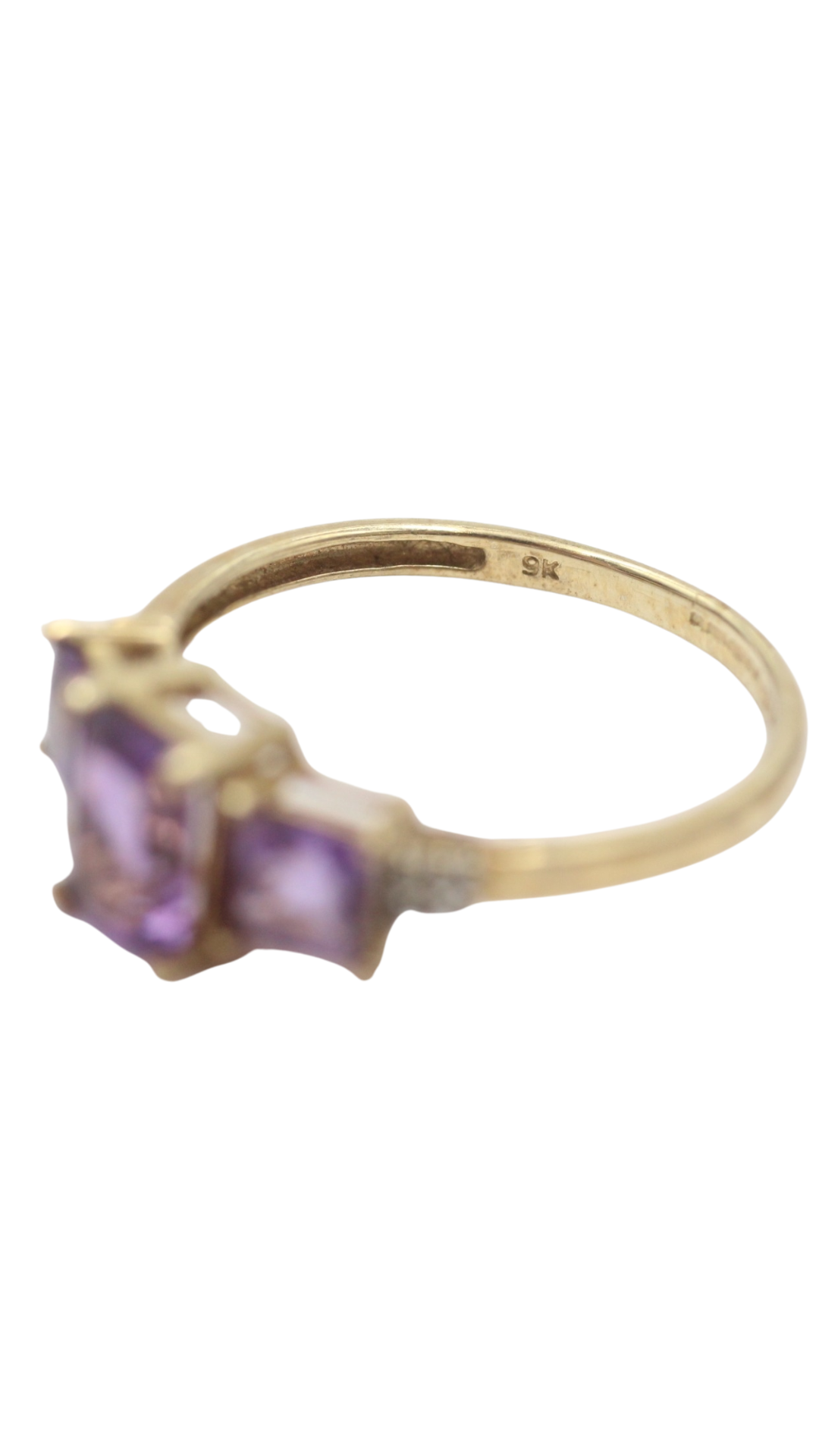 25 Amethyst & Diamond Dress Ring