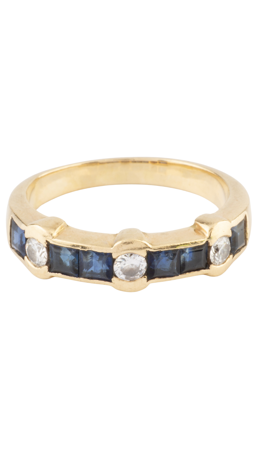 111 Sapphire Diamond Ring