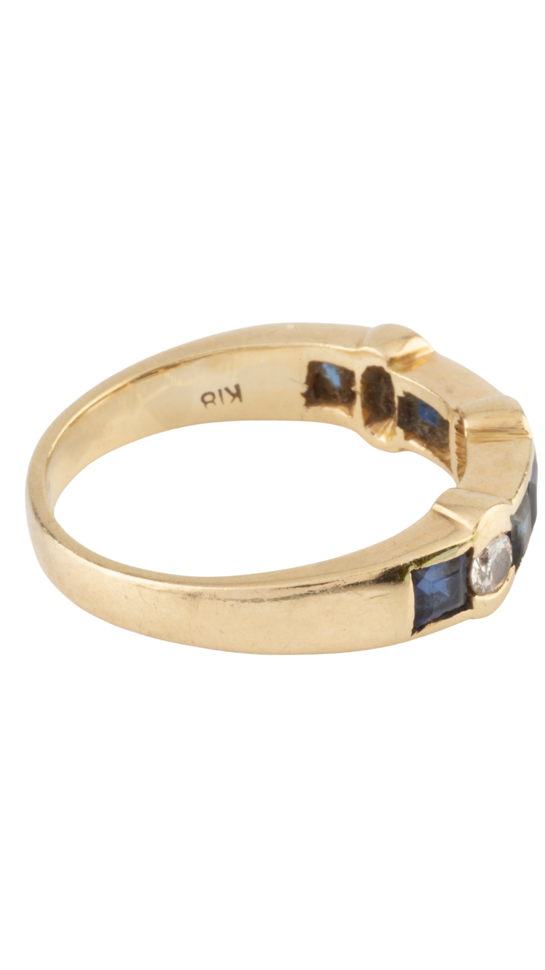 111 Sapphire Diamond Ring